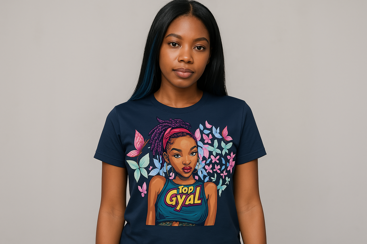 Top Gyal Vibes Tee ππΎββοΈπ¦ | Bold & Beautiful Style