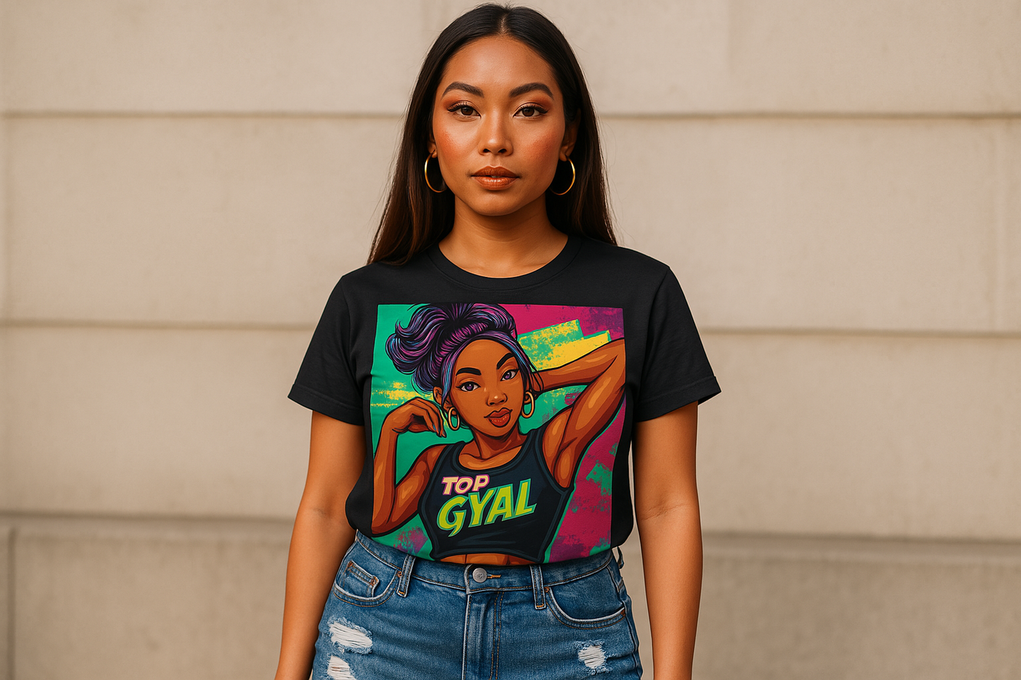 Top Gyal Energy Tee π
πΎπ₯ | Bold, Fierce & Unapologetic