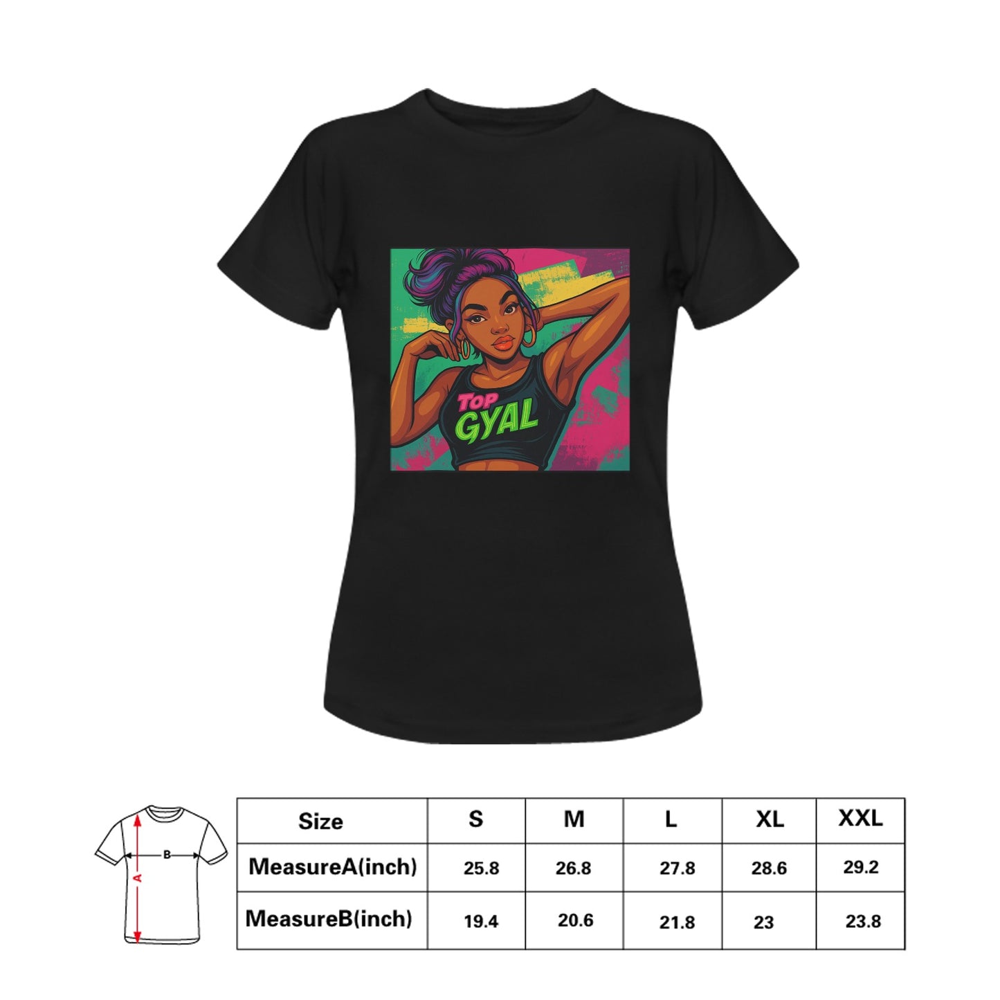 Top Gyal Energy Tee π
πΎπ₯ | Bold, Fierce & Unapologetic