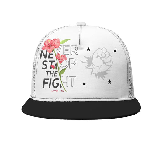 🧢 Flat-Brimmed Mesh Cap 🧢