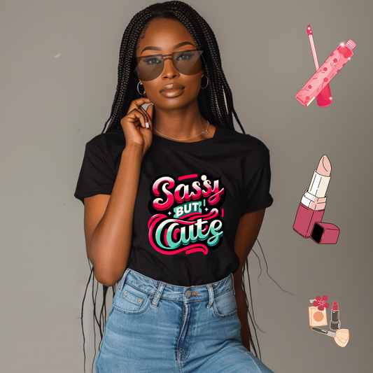 "Sassy but Cute Graphic T-Shirt"